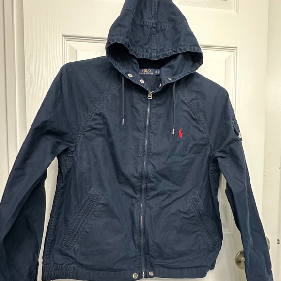 Polo Ralph Lauren Women’s Navy Blue Coat – Size M - Picture 5 of 8